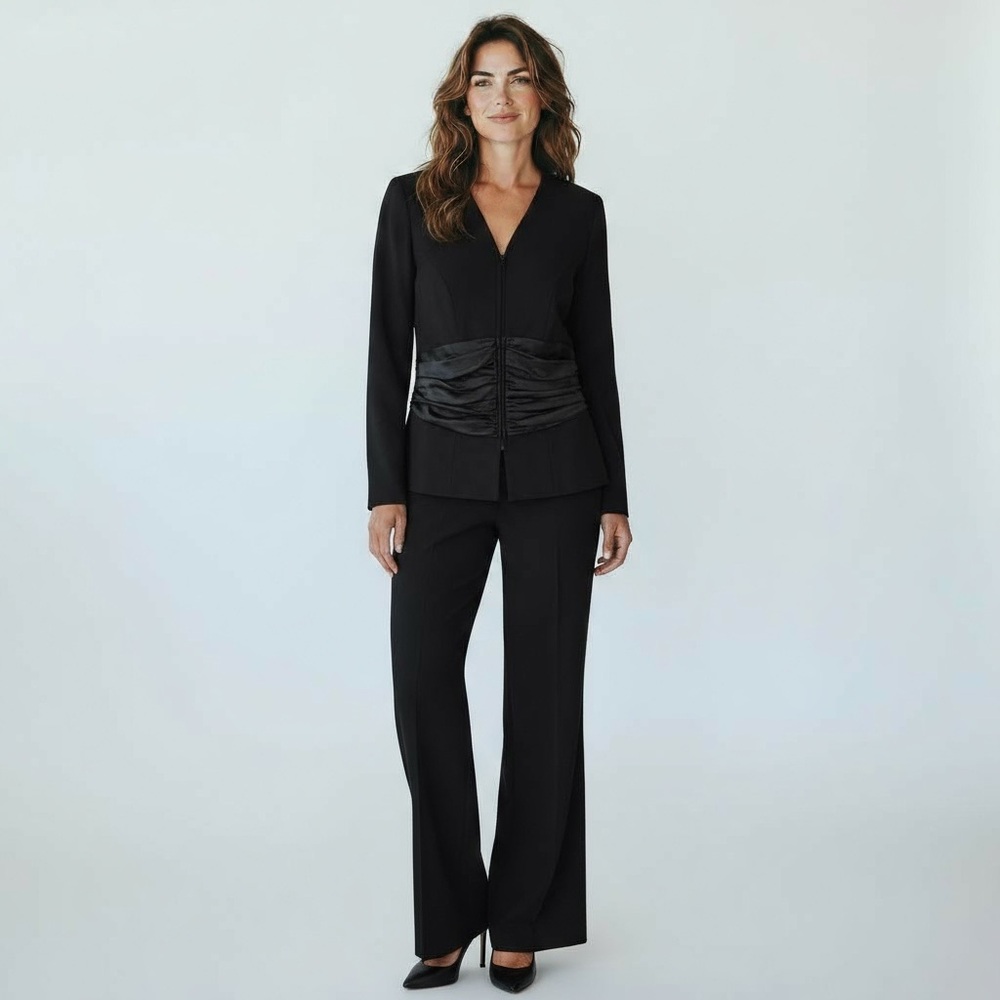 Vintage Black Pantsuit